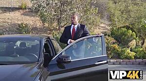 Huge dick cheers up Hollie Mack