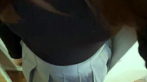 Stepsister Sucks Dick Before College! Upskirt Cum On Ass!