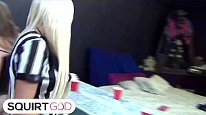 alexis monroe gets her huge pussy licked in doggystyle with dirty talk in bedroom