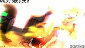 Sexy vicky vette and maid jillian janson lick each other's pussies