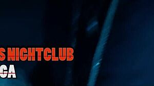 Jakarta Strip Club Tour Rated X! Ebony Dancers Rip Clothes for Big Cocks!