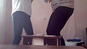 who lost the card game? she licks pussy to orgasm