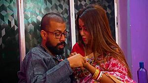 Beautiful Desi Wife Seduces Husband For Anniversary Sex In Bedroom