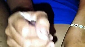 New Secretary Must Jerk Boss's Cock First!