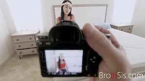 Naked Photoshoot with Step Siblings