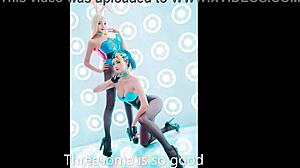 Xuxu Cosplay Jerk Off Challenge Part 1 Intensifies