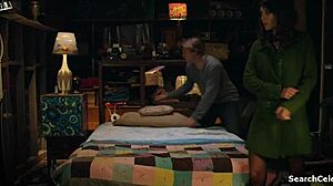 Lizzy caplan in frankie boom topless scene