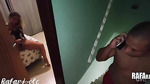 Milf Sits On Friend's Boyfriend's Monster Cock For Bareback Creampie