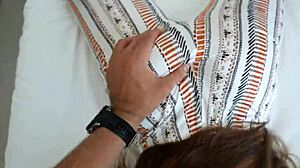 this milf is always ready to suck her husband's huge cock, isn't she?