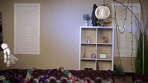 wet pussy ebony pornstar in scissoring and anal toy play