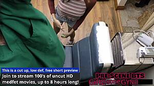 aria nicoles gets yearly physical with speculum spreading at girlsgonegyno