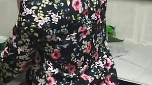 while washing dishes my perverted step-nephew arrives when husband not there