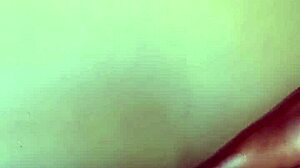 check out this ebony babe giving a hot footjob