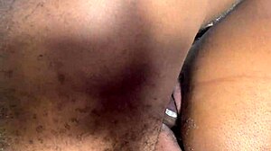 He penetrates long cock into my pussy