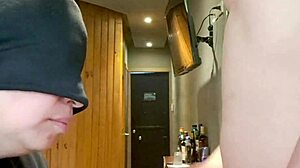 Girlfriend In Dorm Licks And Swallows Cum In Mouth