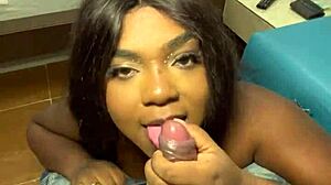 Colombiana pide domicilio y paga con sexo caliente.