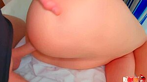 Hot milf stepmom gets fucked by young stepson in pov