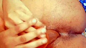 I Love It Hairy With Fingering, Squirting, Narrow Ass Masturbation, Lesbian Anal Assfucking In Solo Session