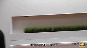 Blue-eyed miss fucks stranger for cash