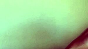 check out this ebony babe giving a hot footjob