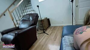 WATCH Gwen Swallow That Cumshot!