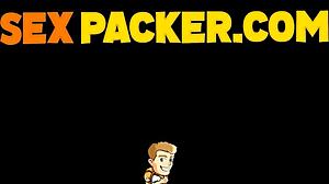 Pale Redhead with Big Tits Sucks Massive Dick, Gets Tight Pussy Pounded