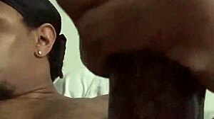 Bored and horny with big black cock masturbation!