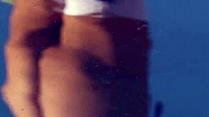 All Natural Latin Milf Model Poses In Lingerie Revealing Hot Big Ass And Tits