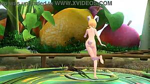 Kagamine Rin from Popipo Project Diva in full nude mod