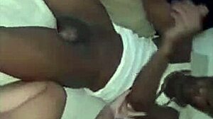 asian pornstar takes rough training on big black cock