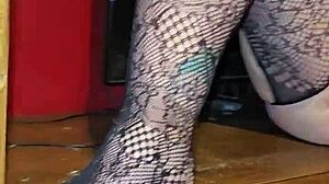 Wet Pregnant Pussy Lips Spread Pink with Big Ass