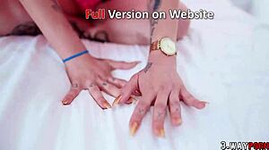 Busty Milf Gets Nailed in Ass During Threesome