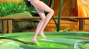 Kagamine Rin from Popipo Project Diva in full nude mod
