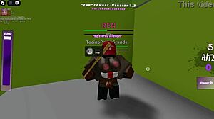 Continuation of Fucking Girls with Big Black Cocks in Fun Cumbat Roblox