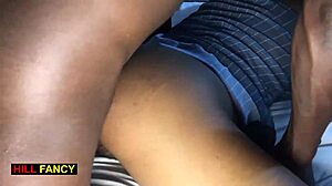 Beautiful blonde amateur teen bends over for doggy style in bedroom