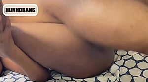 Big booty ebony pounded from behind