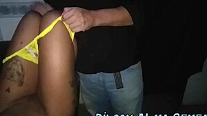 Dilson Licks Skinny Girl's Pussy During Massage