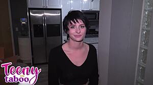 Neighbor's Daughter Locked Out for Hot Fuck?