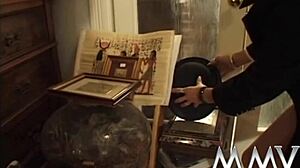 Can pierced blonde milf take black anal?