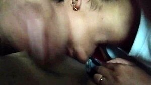 fat amateur sucks old pervert's monster cock for 200 pesos and swallows cum