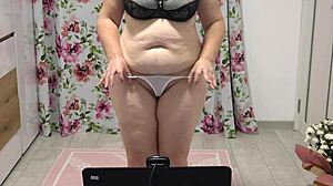 Juicy Pawg Shakes In Different Panties Near Webcam, Chubby Milf Shows Figure Home Fetish