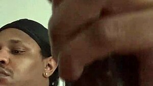 Bored and horny with big black cock masturbation!