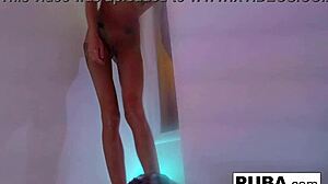 hot kendra cole takes a sexy shower in the bathroom