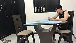 In exchange for money, I tell my stepbrother to fuck my pussy! Part 1