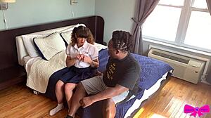 School Pigtails Bbc Slut Ageplay Dakota Marr Feeling Emotional