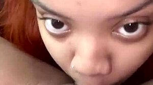 Sexy black whore licks pussy and cums hard