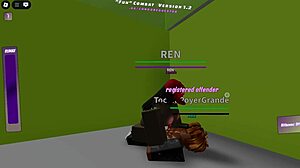 Continuation of Fucking Girls with Big Black Cocks in Fun Cumbat Roblox