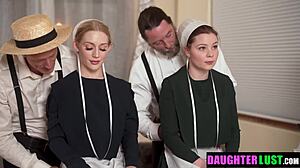 Stepfathers finding that both stepdaughters have amazing asses and pure daughterlust