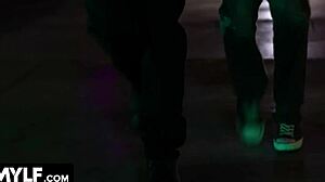 terminator gangbang day xxx parody feat lexi stone - mylfwood with milf, blonde, 4some, piercing, taboo, costumes, tits, missionary