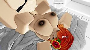 Cute Roblox Girl Gets Her Pussy Destroyed!